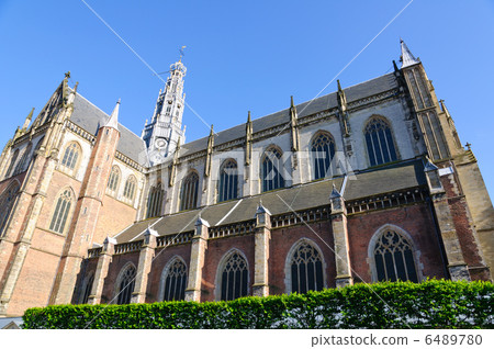 Netherlands Harlem St. Buffok Church Netherlands Harlem St. Buffok Church 6489780