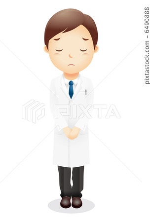 White clothes male illustration 6490888
