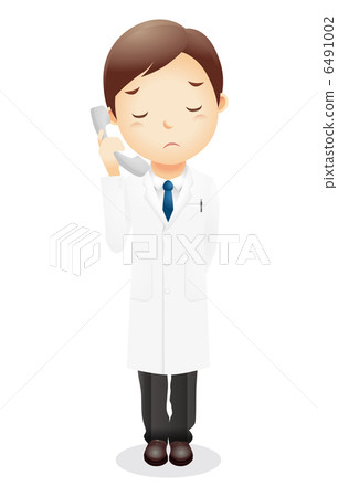 White clothes male illustration 6491002