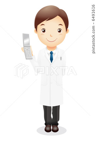 White clothes male illustration 6491616