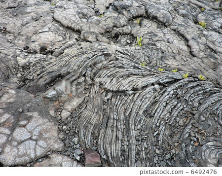 Hawaii island lava flow Hawaii island lava flow 6492476