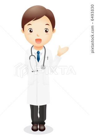 White clothes male illustration 6493830