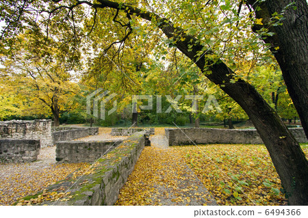 Roman Ruins in Budapest Margaret Island Roman Ruins in Budapest Margaret Island 6494366