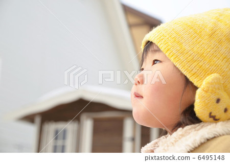Playing outside with snow Playing outside with snow 6495148