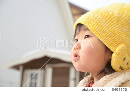 Playing outside with snow Playing outside with snow 6495150