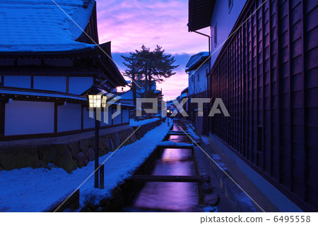 岐阜縣Hida市Hidafogawa河 6495558