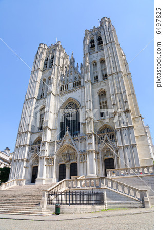比利時布魯塞爾聖米歇爾大教堂 6497825