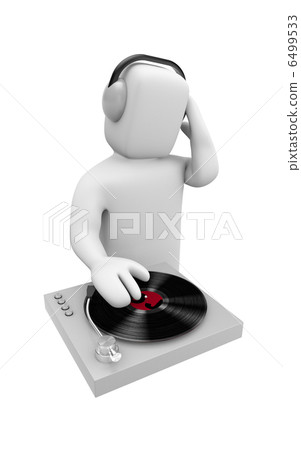 DJ scratched DJ scratched 6499533