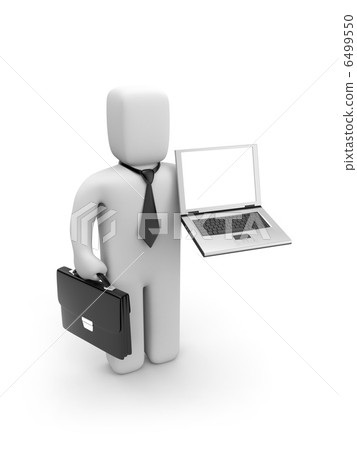 Businessman with notebook 6499550