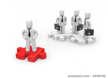 The Leader. Business concept 6499586