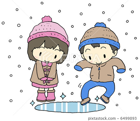 Elementary ice child - Stock Illustration [6499893] - PIXTA