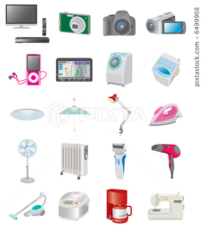 Various electrical appliances 6499908