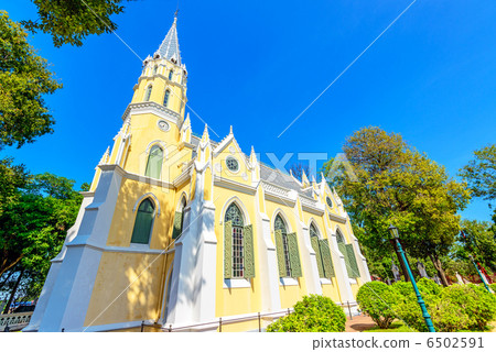 Wat · Niwato · Tama · Plawatt (Ayutaya, western style Buddhist temple of Thailand) 6502591