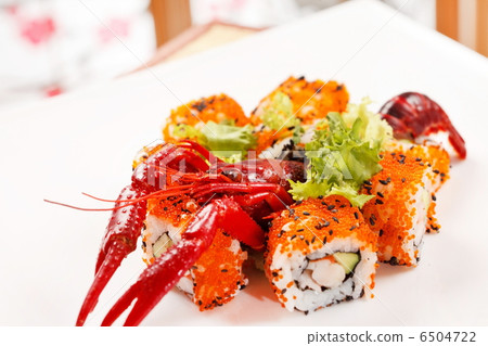 sushi with see cancer sushi with see cancer 6504722