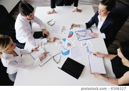 business people in a meeting at office business people in a meeting at office 6506327