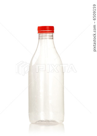 Empty plastic milk bottle 6509159