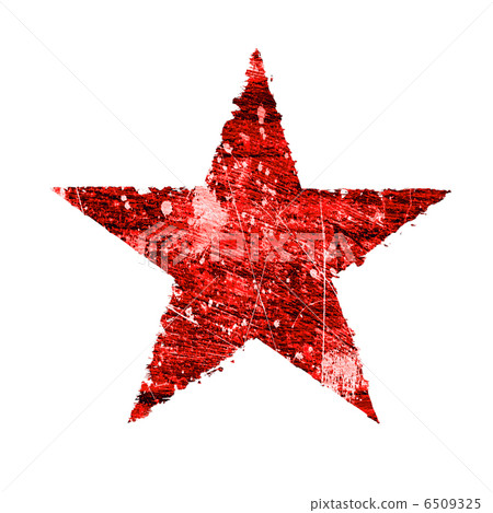 Abstract star on a white background Abstract star on a white background 6509325