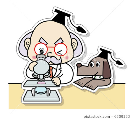 Doctor looking at the microscope Doctor looking at the microscope 6509333