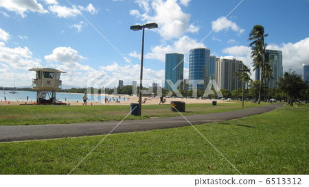 夏威夷海灘 6513312