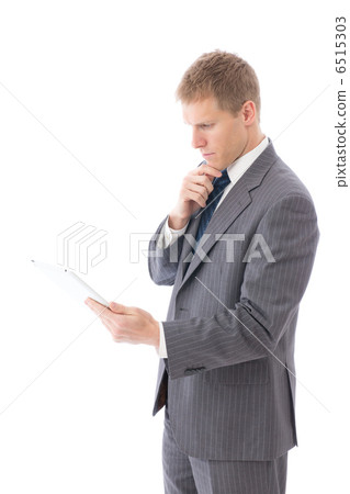 與片劑的外國商人 與片劑的外國商人 6515303