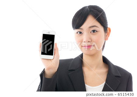 Business woman with smartphone Business woman with smartphone 6515430