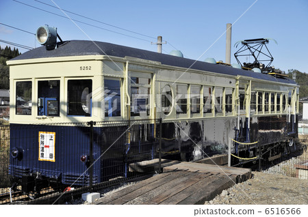 上田電鐵分離線舊式列車莫哈5250 6516566