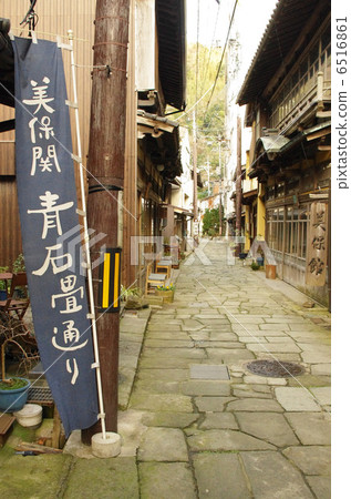 藍色石亭子 6516861