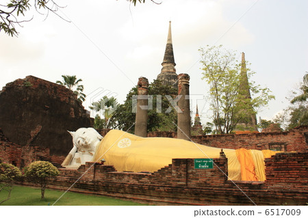 泰國大城府Wat Yai柴Mongkong 6517009