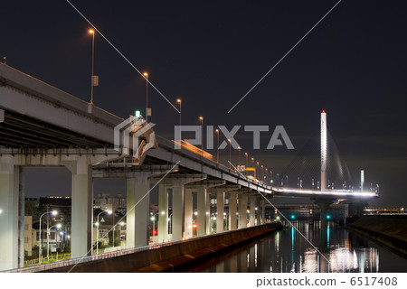 大都會高速公路中環線櫻桃豎琴橋 大都會高速公路中環線櫻桃豎琴橋 6517408