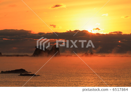 和歌山縣田原海洋霧 6517864