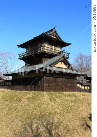 Okui Castle Ruins Park Okui Castle Two-storied Tower - At Okui 6519692