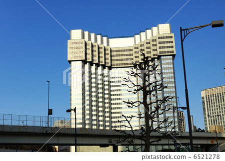 再見Red Pre·Grand Prince Hotel美麗的赤坂拆除·青山街的水平位置 6521278