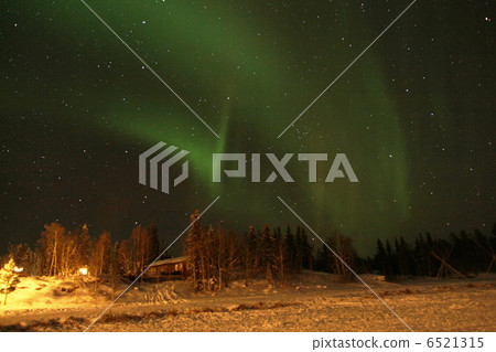 極光加拿大耶洛奈夫北極圈 極光加拿大耶洛奈夫北極圈 6521315