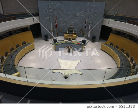 Canada Yellowknife Parliament House Capitol Arctic Circle 6521338