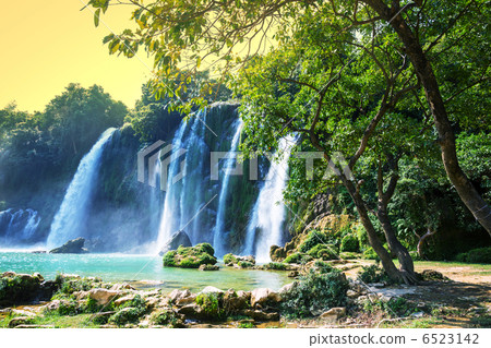 Waterfall in Vietnam Waterfall in Vietnam 6523142