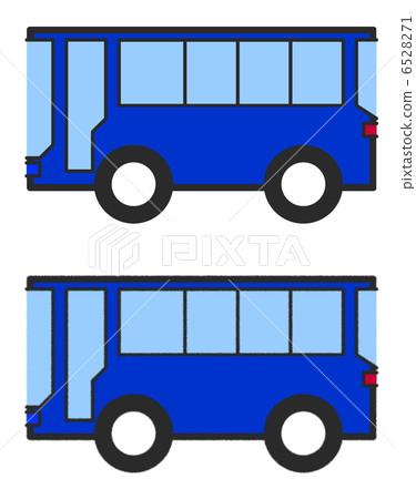 Simple bus illustration 6528271