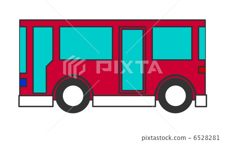 Simple bus illustration 6528281