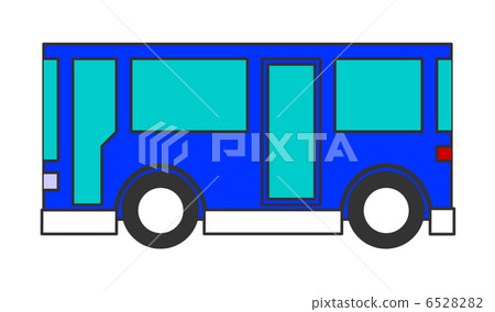 Simple bus illustration 6528282