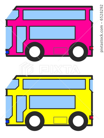Simple bus illustration Simple bus illustration 6528292