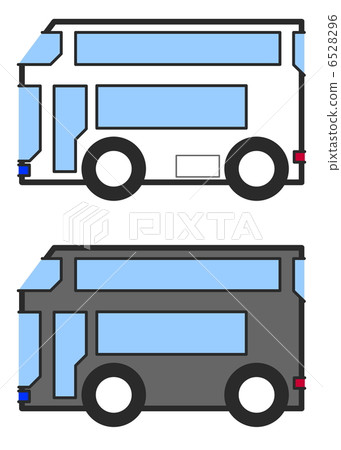Simple bus illustration 6528296