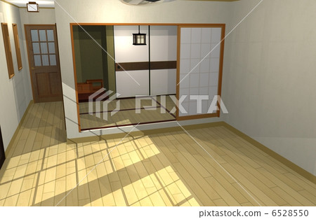 Living room with small rising 6528550