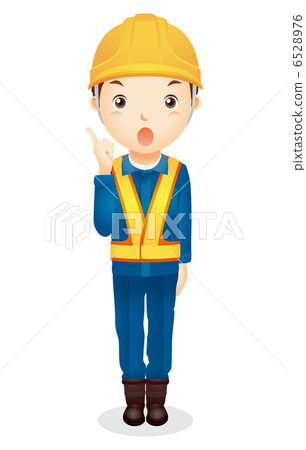Male worker illustration Male worker illustration 6528976