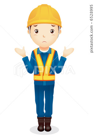 男工人例證 6528995