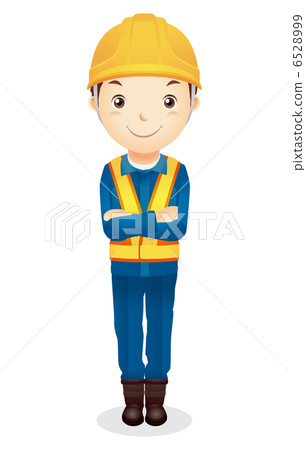 Male worker illustration 6528999