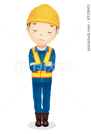 Male worker illustration 6529001