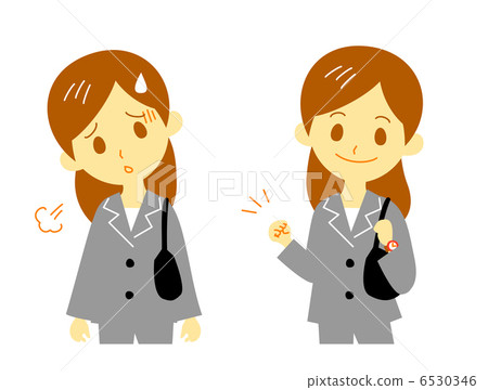 Female employee (fatigue and recovery) 6530346