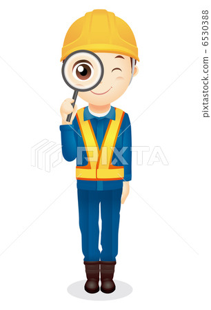 男工人例證 6530388