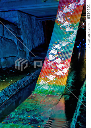 Yuzen rushing of the Tanabata light of Kyoto 6530501