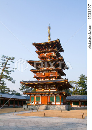世界遺產Yakushiji西塔 6533207