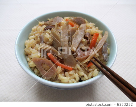 Rice cooked rice 6533232